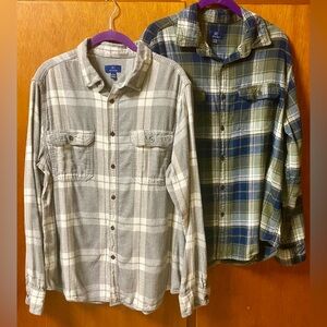 2 for 1 George Men’s Flannel Shirts